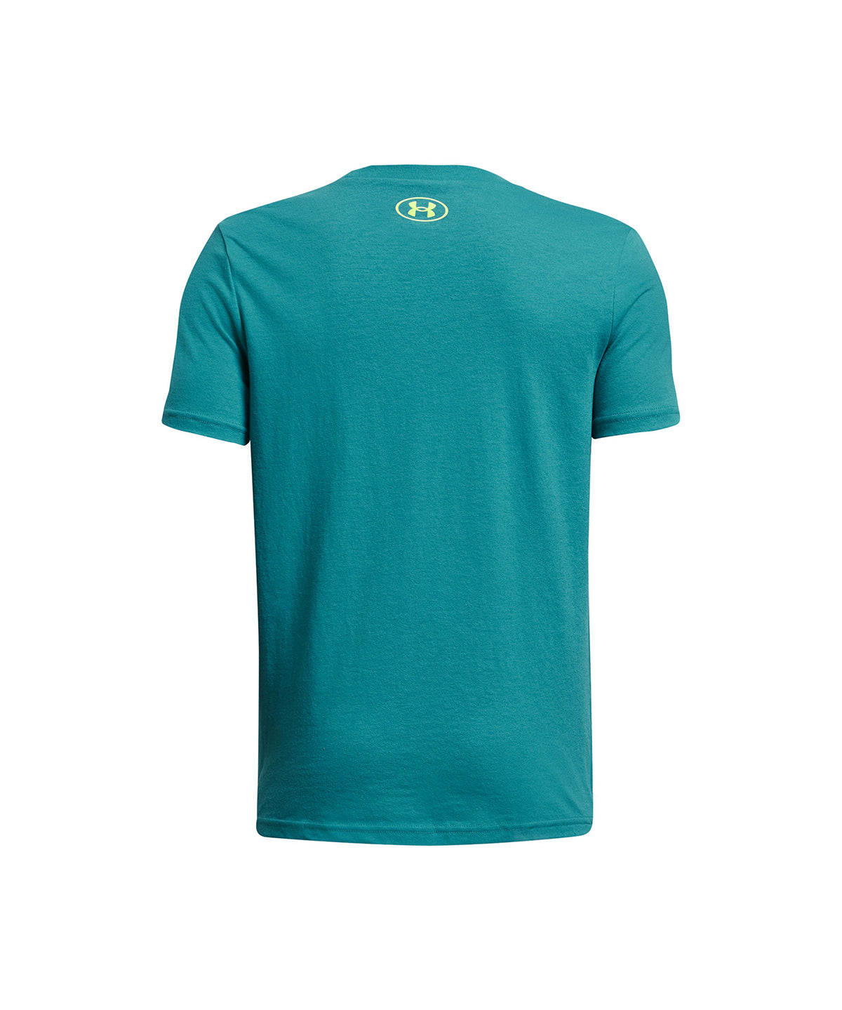 Polera manga corta UA Box Logo Camo para niño