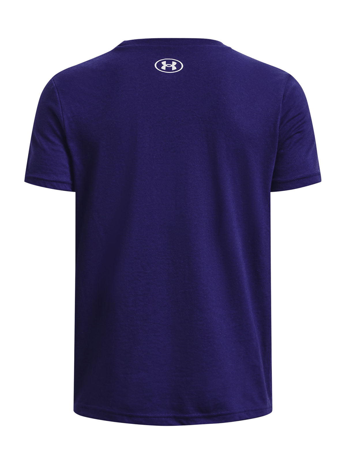 Polera manga corta UA Box Logo Camo para niño