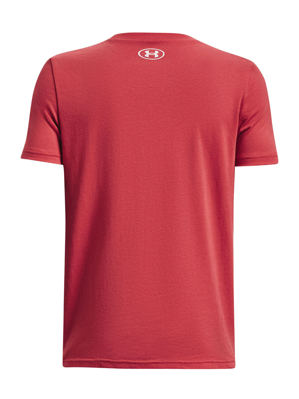 Polera manga corta UA Box Logo Camo para niño