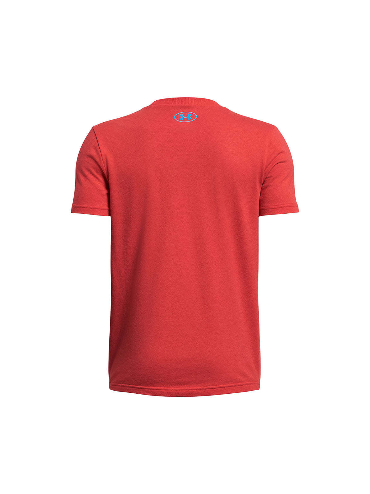 Polera manga corta UA Box Logo Camo para niño