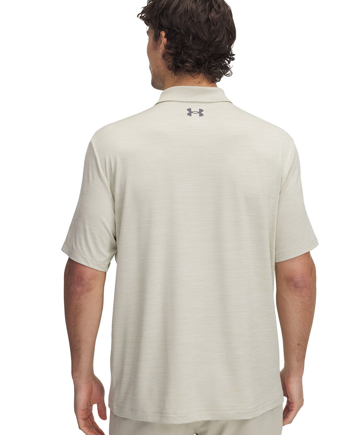 Polera manga corta Under Armour matchplay café para hombre