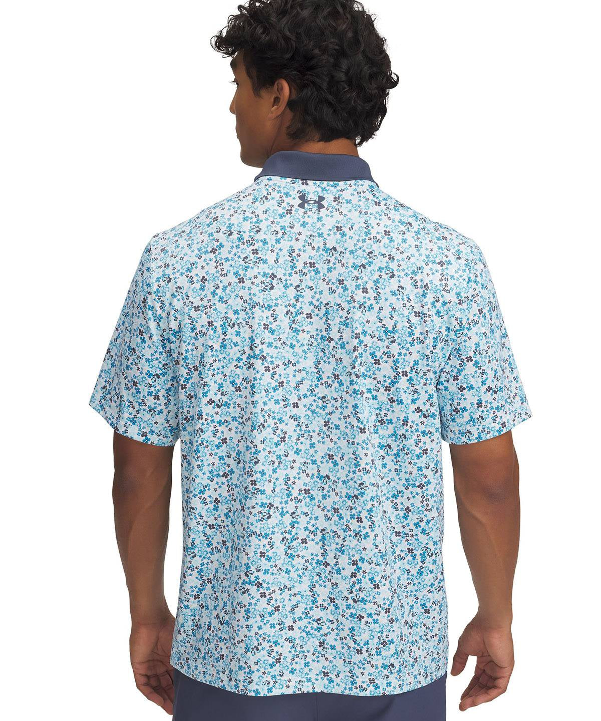 Polo manga corta Under Armour matchplay blanco para hombre