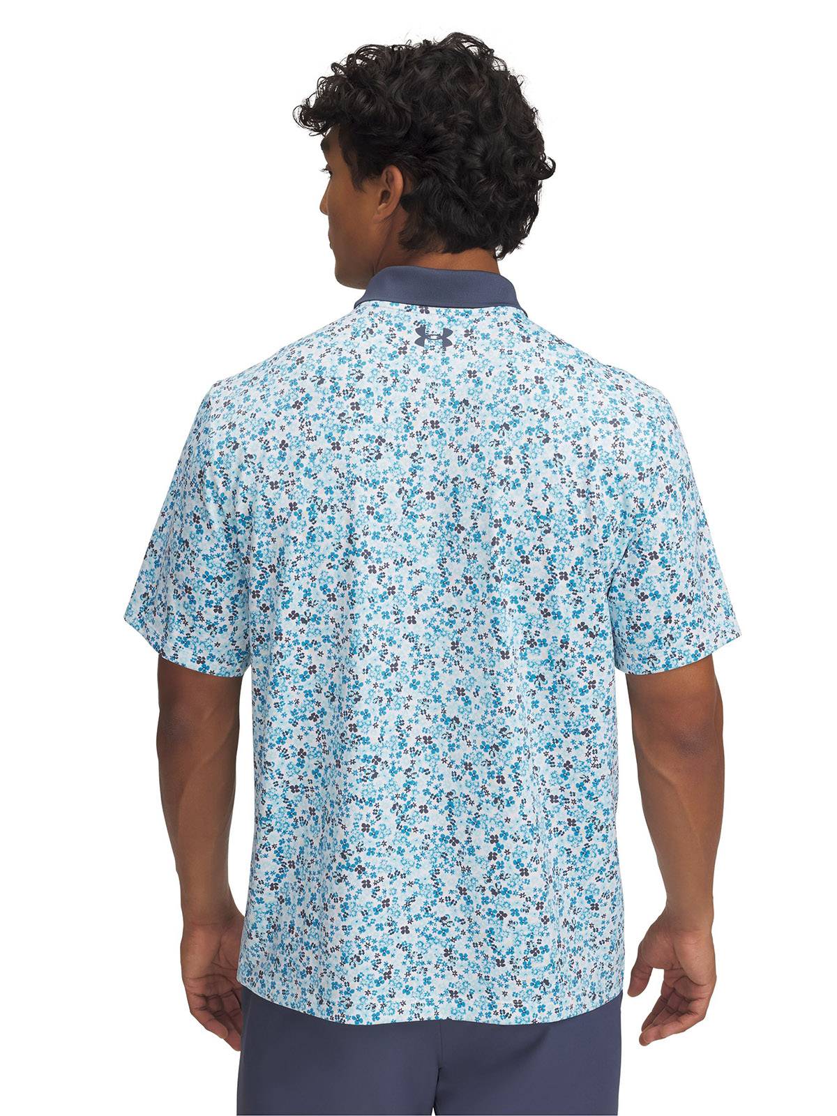 Polo manga corta Under Armour matchplay blanco para hombre