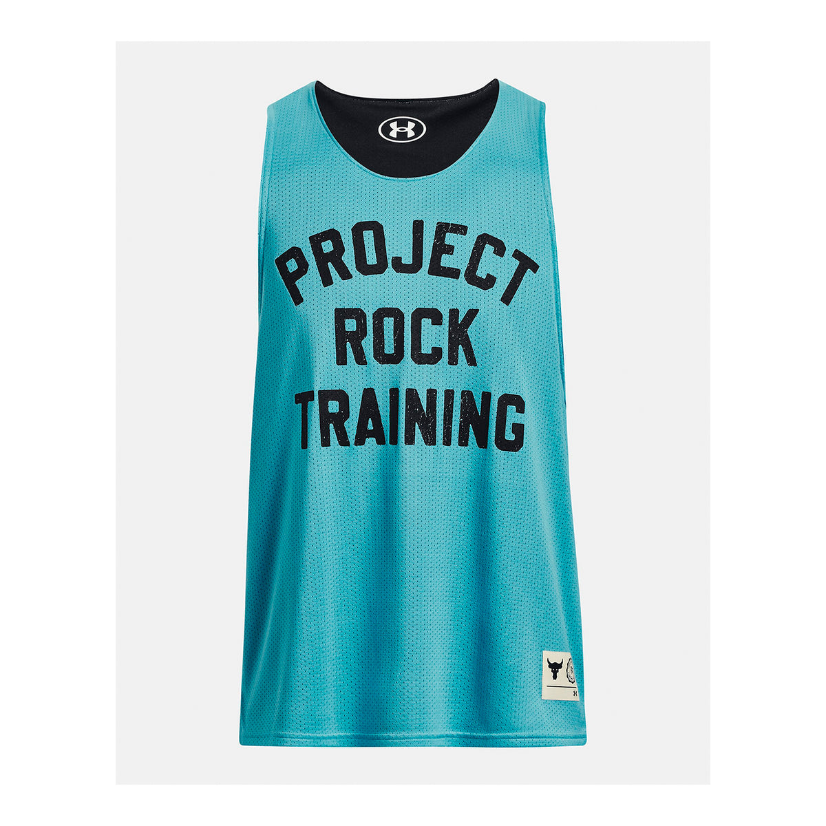 Polera sin mangas de malla reversible Project Rock para hombre