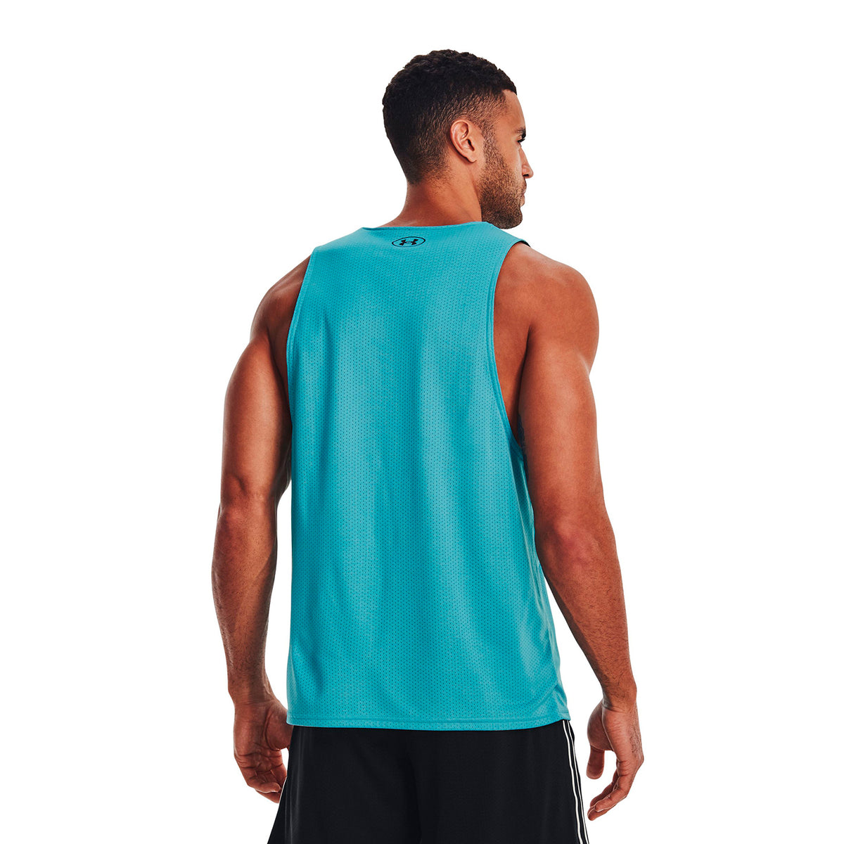 Polera sin mangas de malla reversible Project Rock para hombre