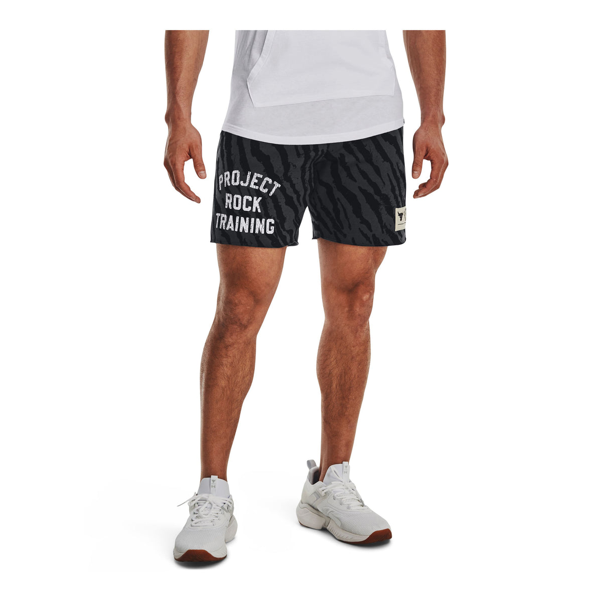 Shorts UA Project Rock Rival Printed para hombre
