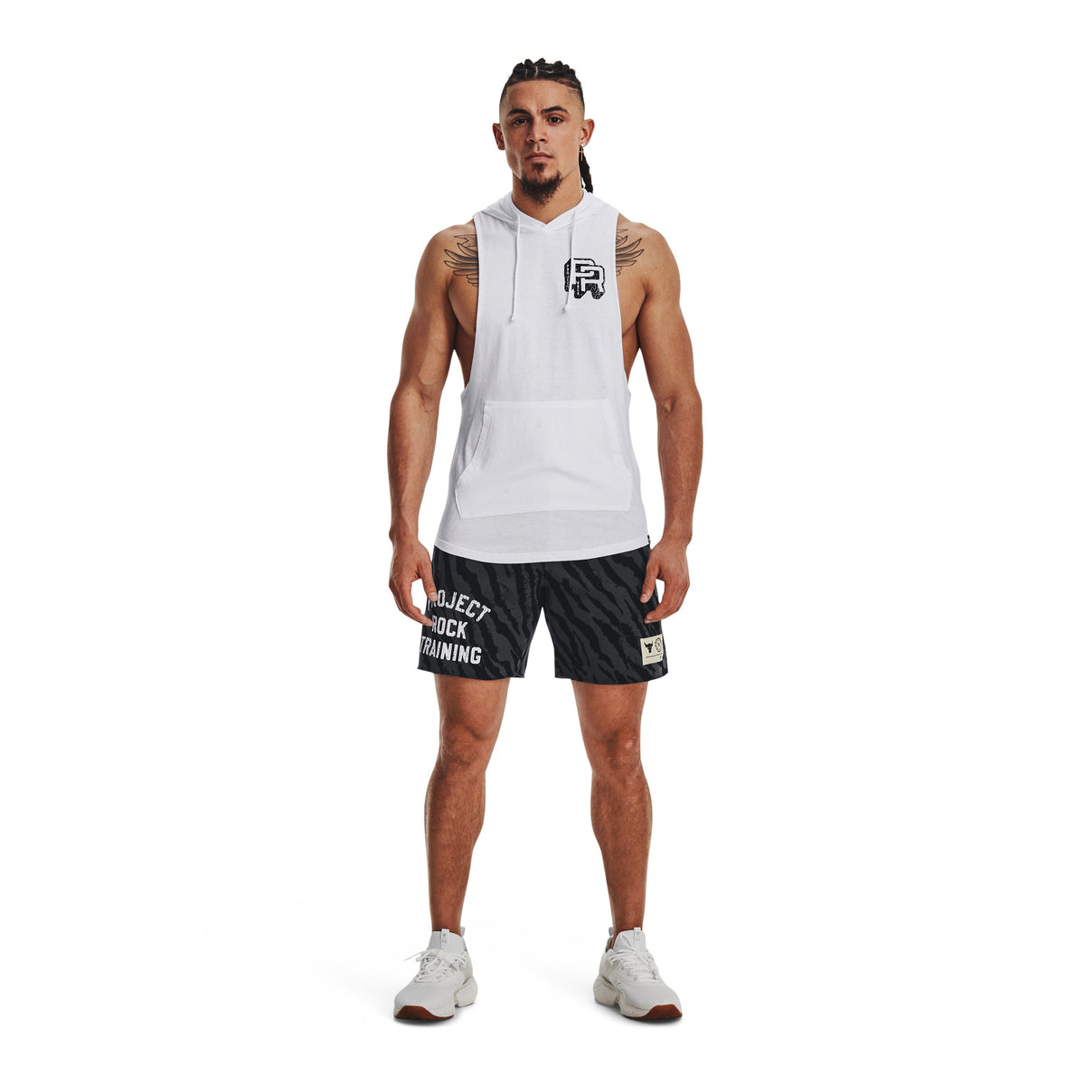 Shorts UA Project Rock Rival Printed para hombre