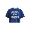 Polera manga corta UA Project Rock Rival Terry para mujer