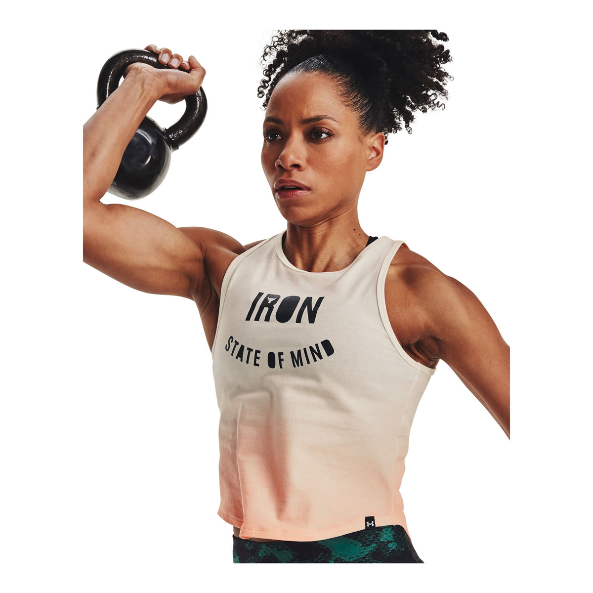 Polera sin mangas UA Project Rock State Of Mind para mujer