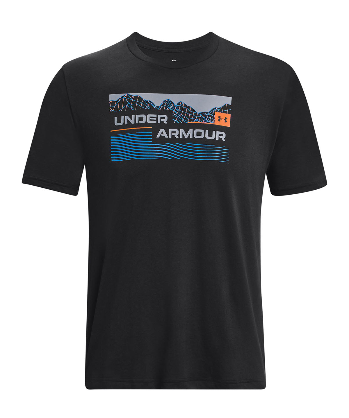 Polera manga corta UA MTN Sea para hombre