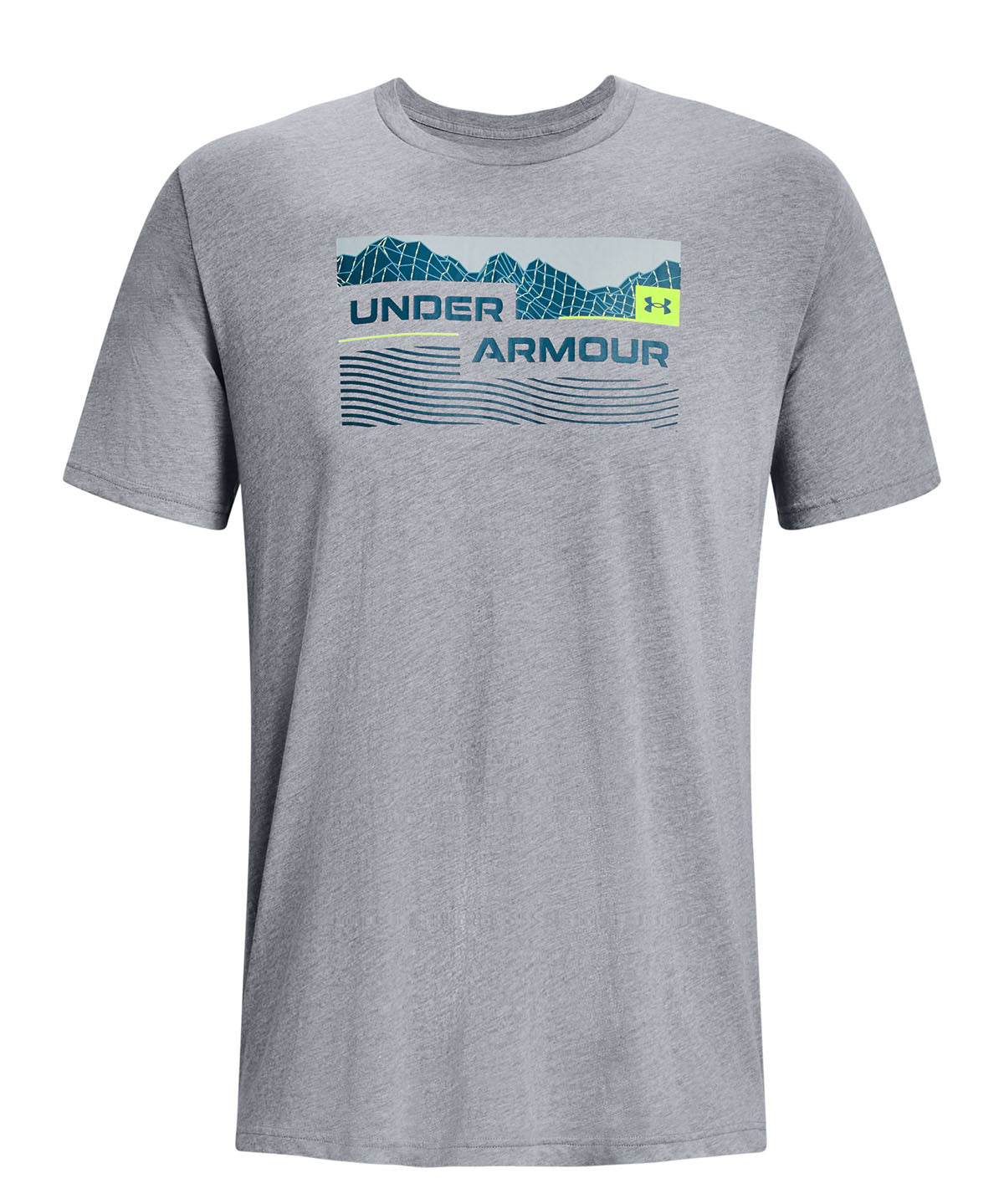 Polera manga corta UA MTN Sea para hombre