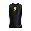 Polera de tirantes Project Rock HeatGear® Iso-Chill Black Adam para hombre
