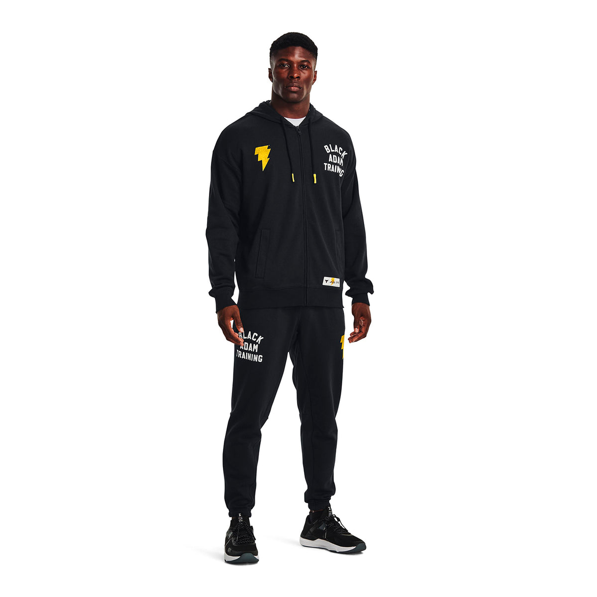 Jogger Project Rock Rival Fleece Black Adam para hombre