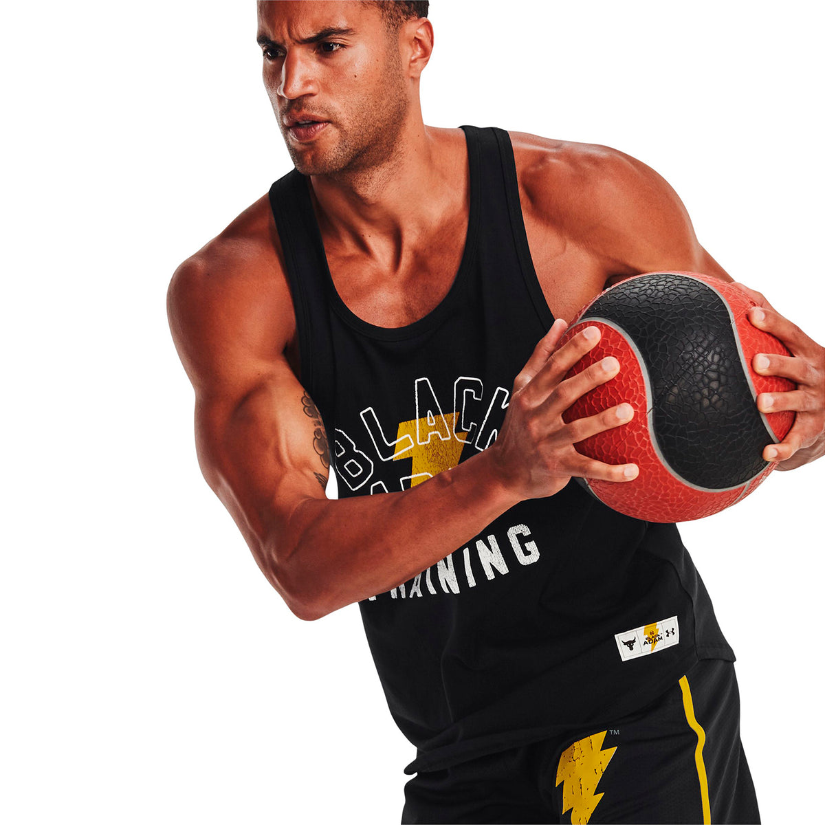 Polera de tirantes Project Rock Black Adam para hombre