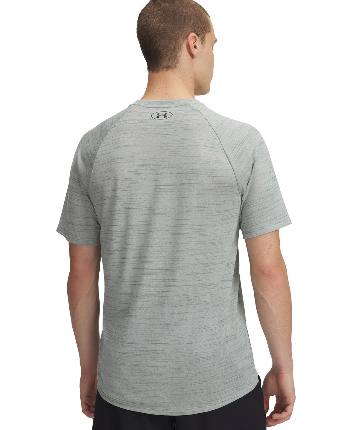 Polera manga corta Under Armour tech 2.0 tiger verde para hombre