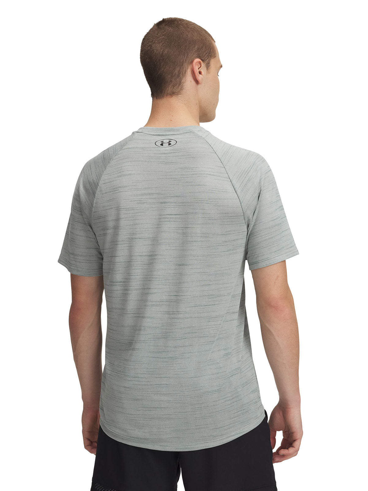 Polera manga corta Under Armour tech 2.0 tiger verde para hombre