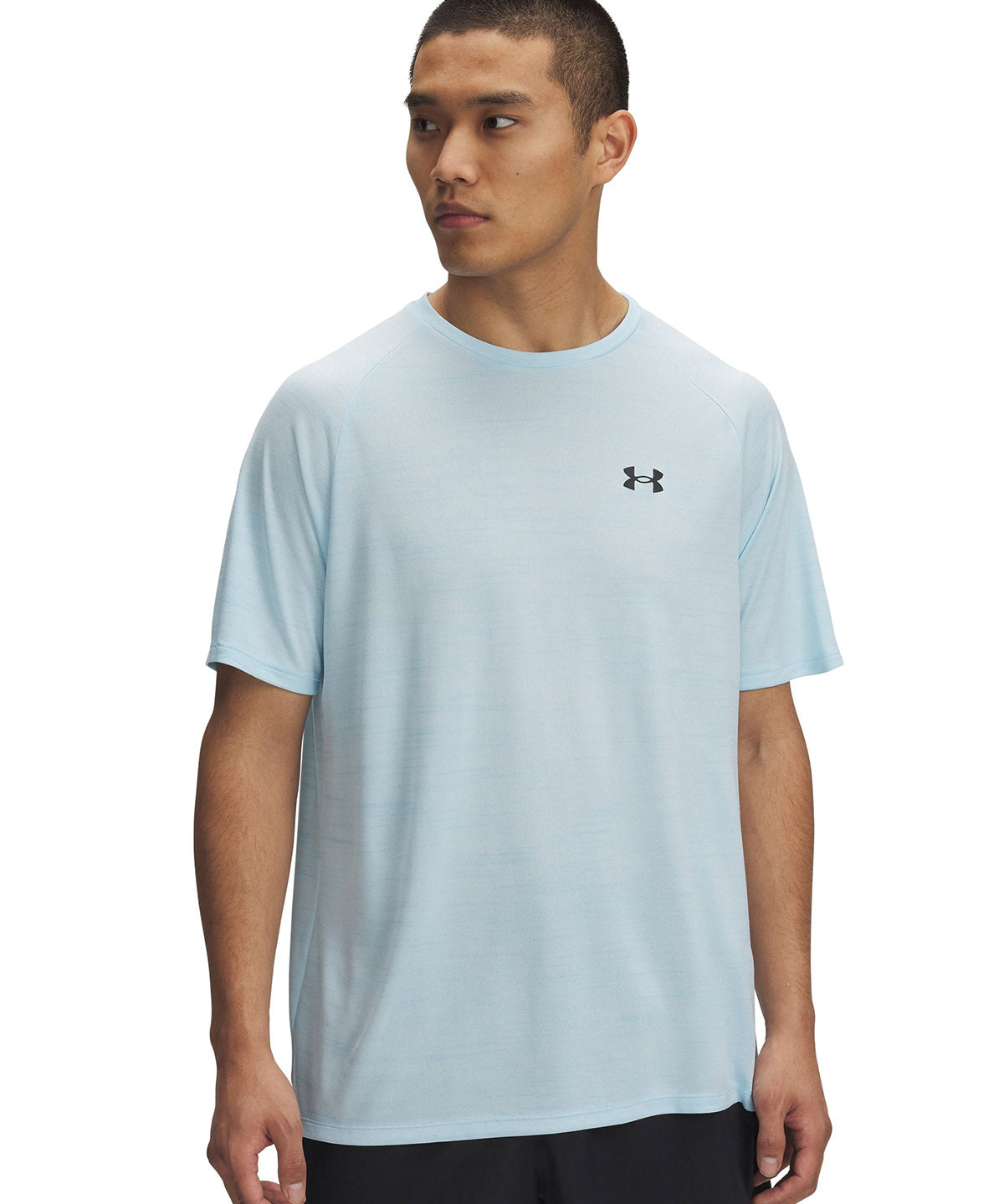 Polera manga corta Under Armour tech 2.0 tiger azul para hombre