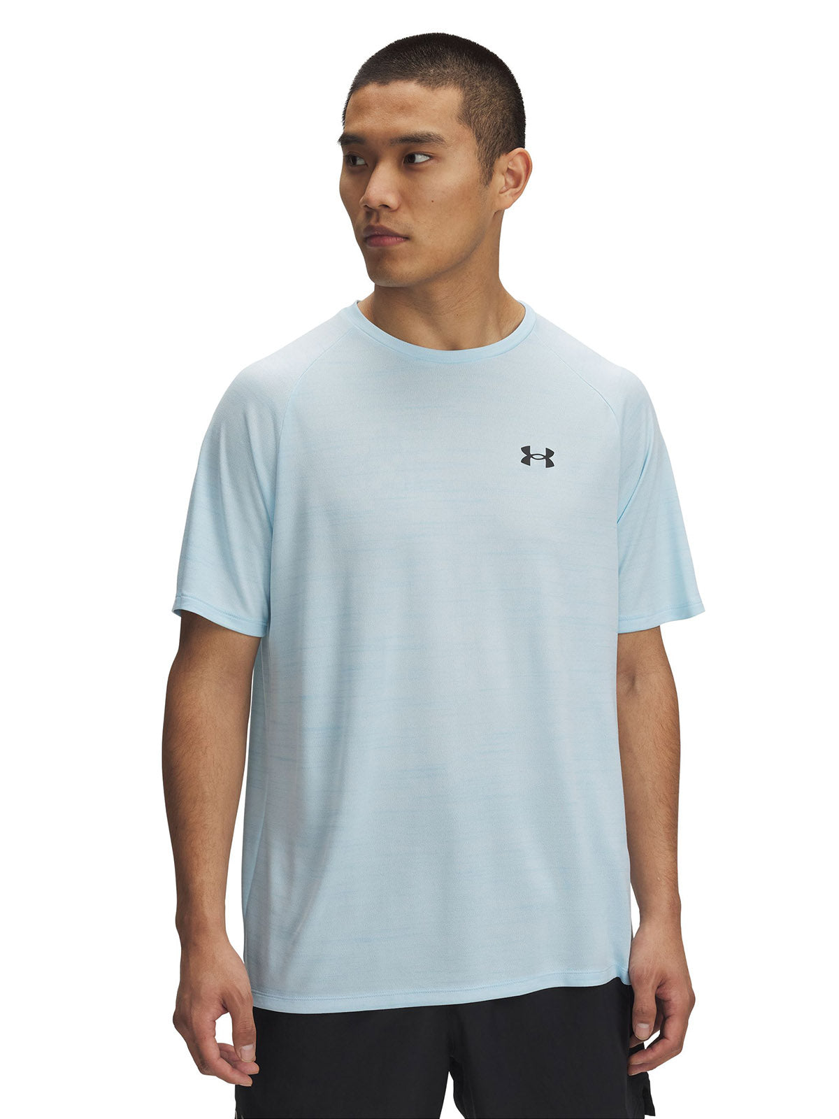 Polera manga corta Under Armour tech 2.0 tiger azul para hombre