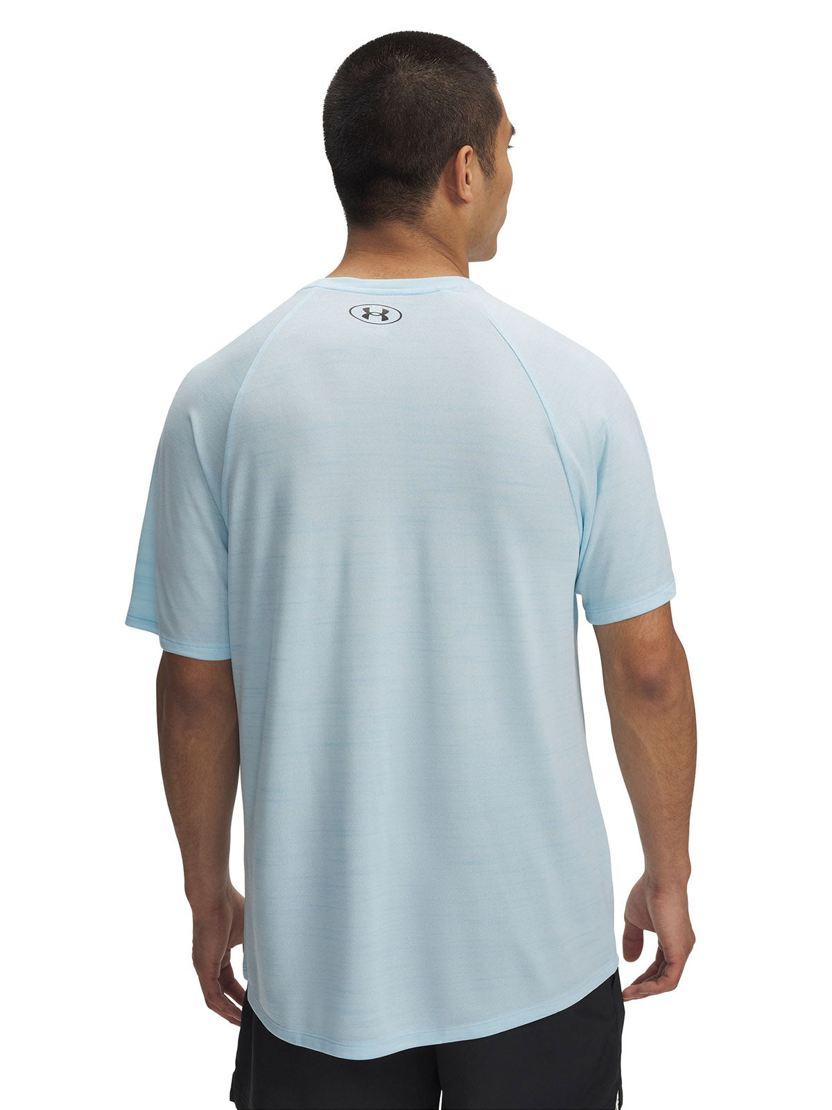 Polera manga corta Under Armour tech 2.0 tiger azul para hombre