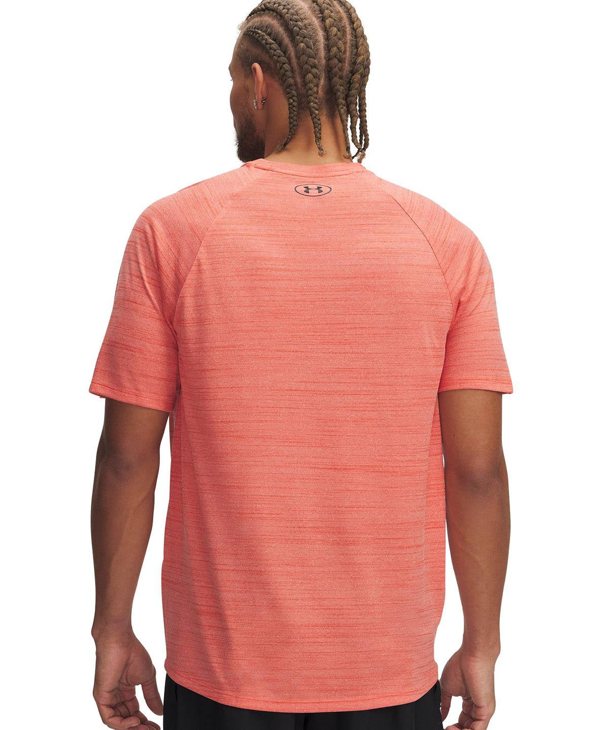Polera manga corta Under Armour tech 2.0 tiger naranjo para hombre