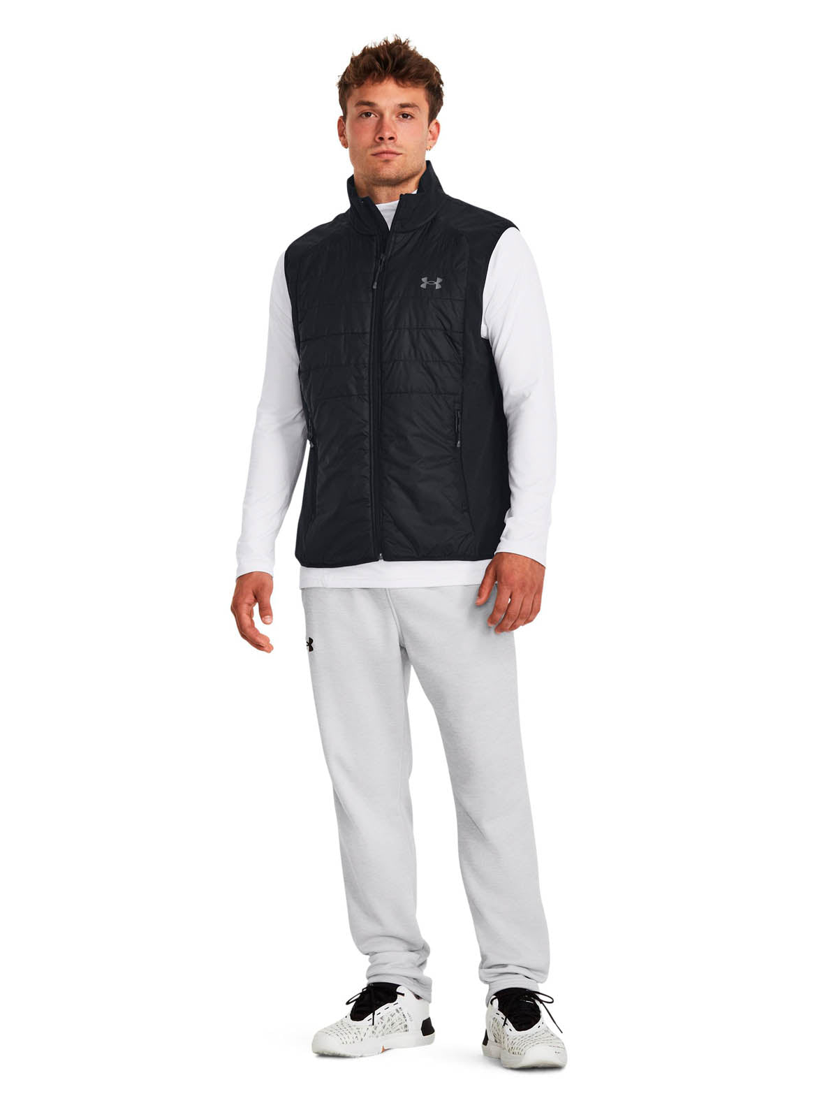 Parka sin manga Outdoor para Hombre Active Hybrid Negro Under Armour