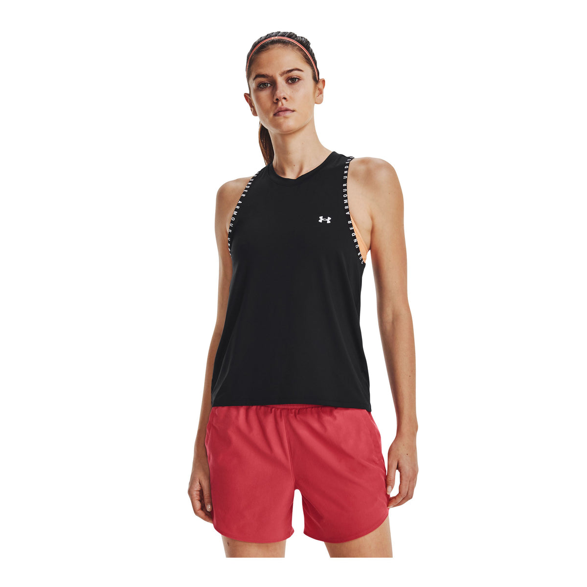 Polera sin mangas UA Knockout 2.0 para mujer