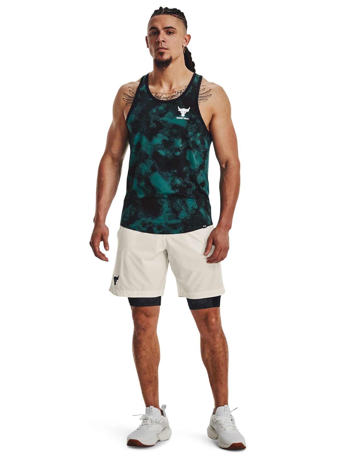 Shorts Project Rock TurfGear ArmourPrint para hombre