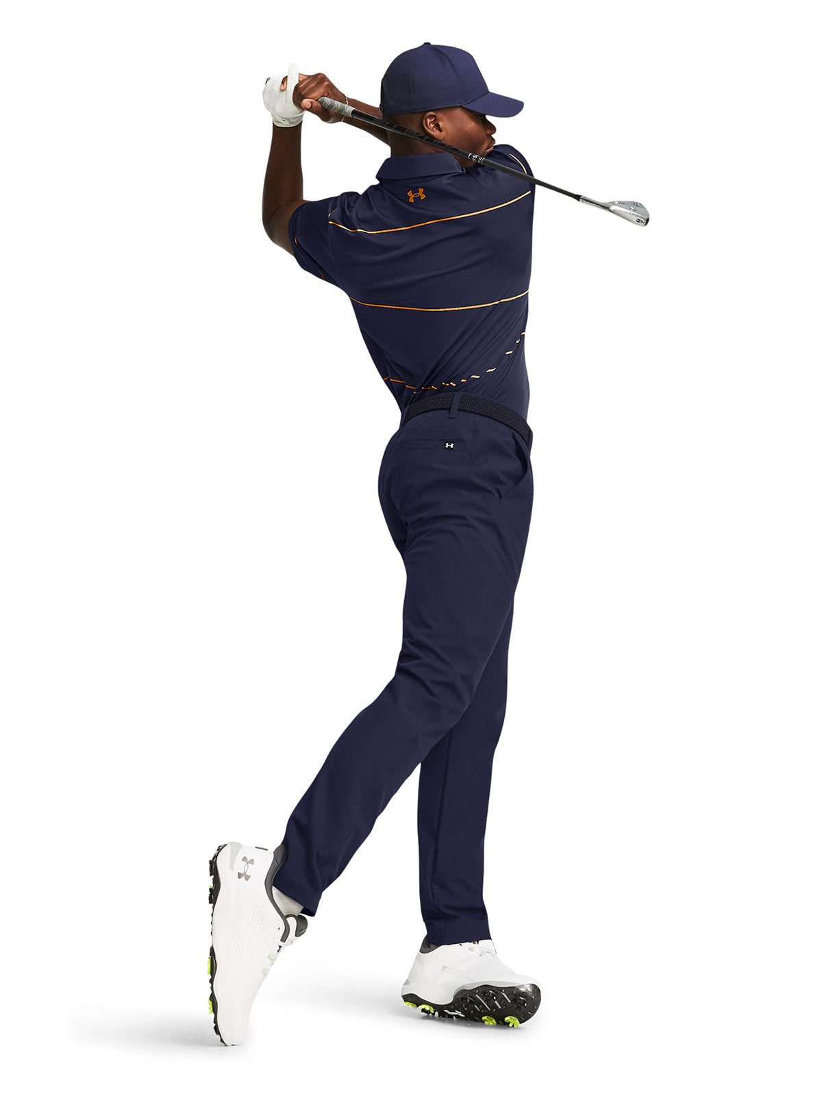 Polo UA Playoff 3.0 a rayas para hombre