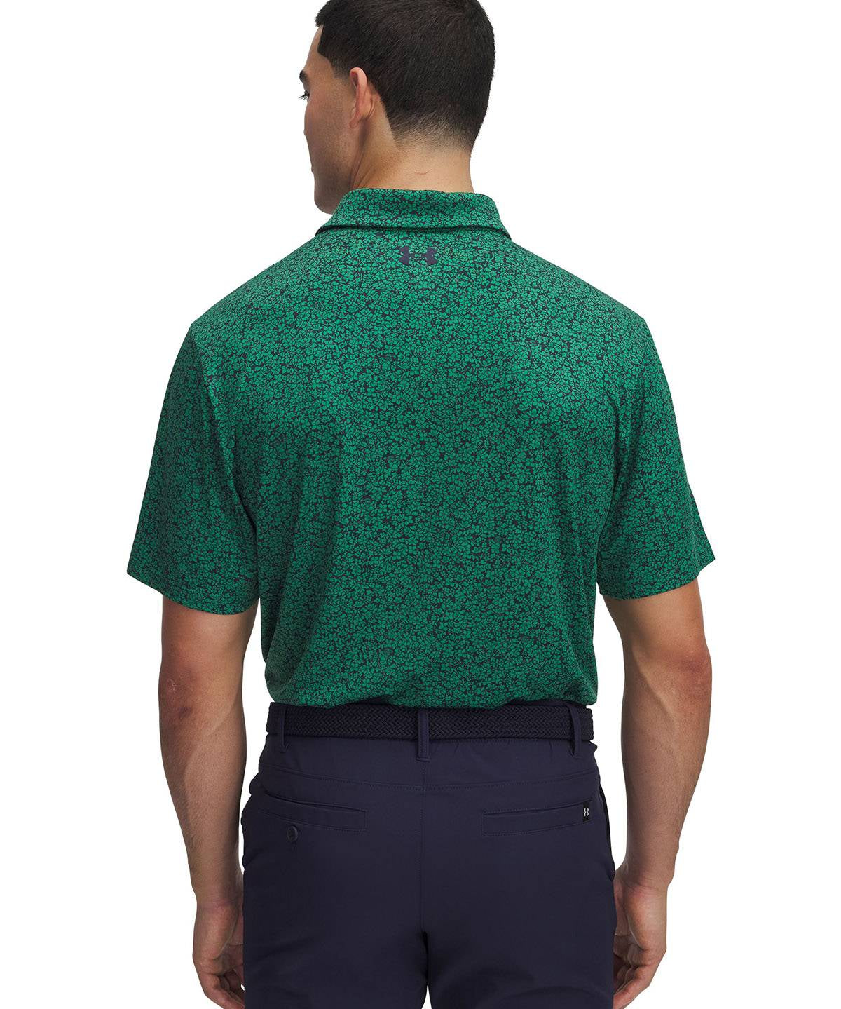 Polo manga corta Under Armour playoff 3.0 verde para hombre