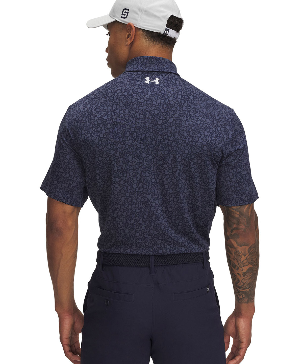 Polo manga corta Under Armour playoff 3.0 azul marino para hombre