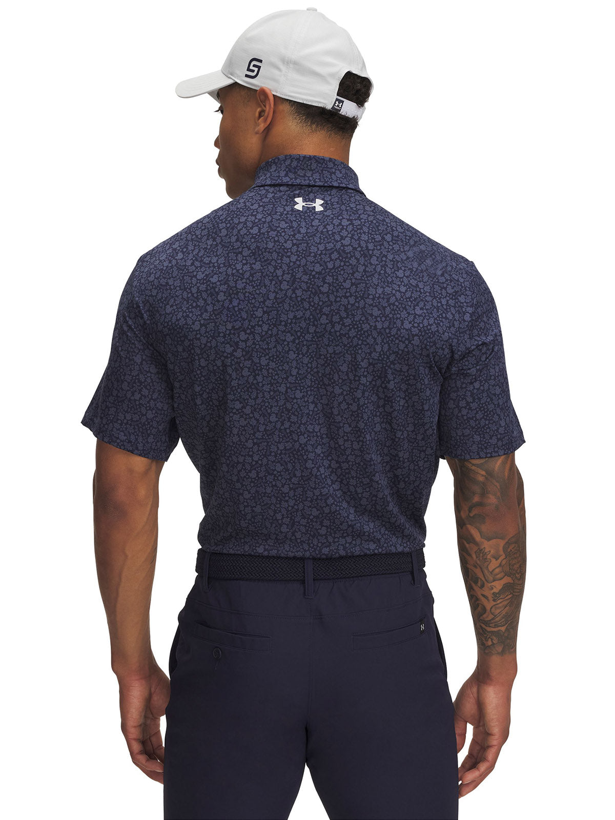 Polo manga corta Under Armour playoff 3.0 azul marino para hombre