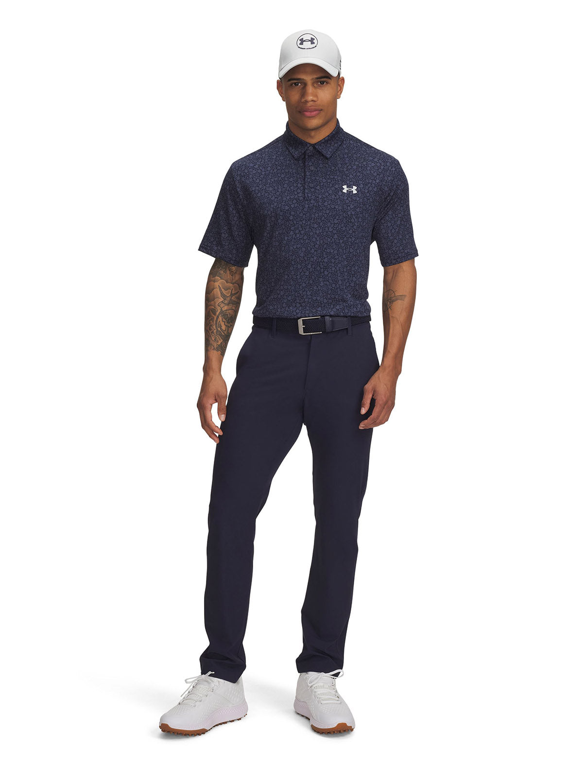 Polo manga corta Under Armour playoff 3.0 azul marino para hombre