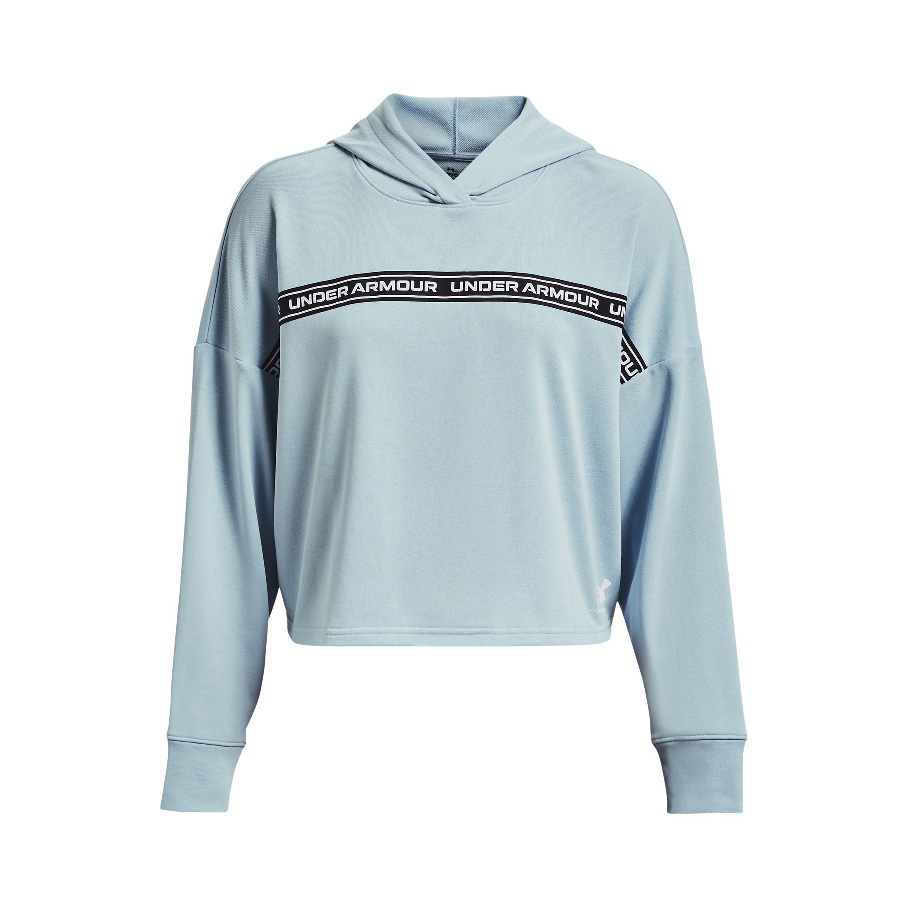 Polerón UA Rival Terry Crop para mujer