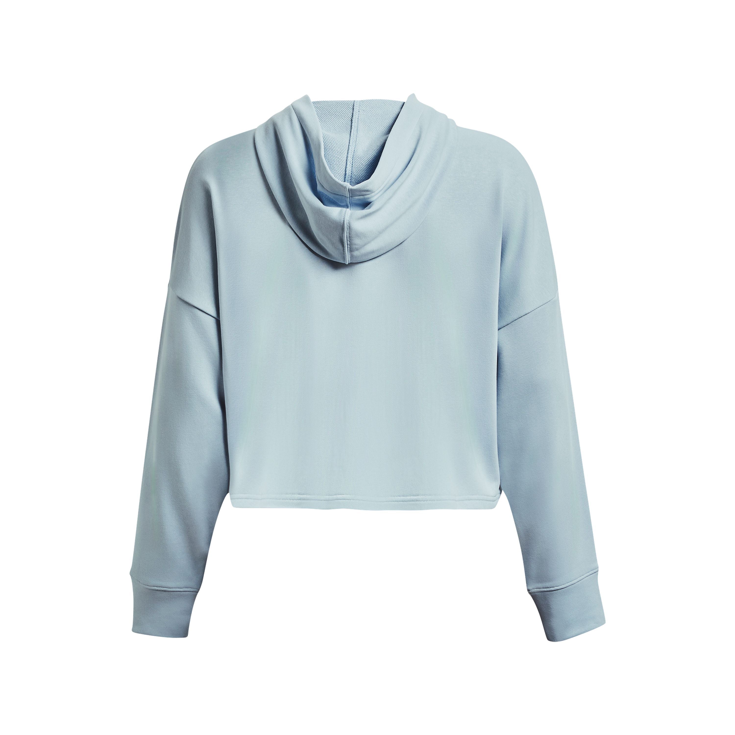 Polerón UA Rival Terry Crop para mujer