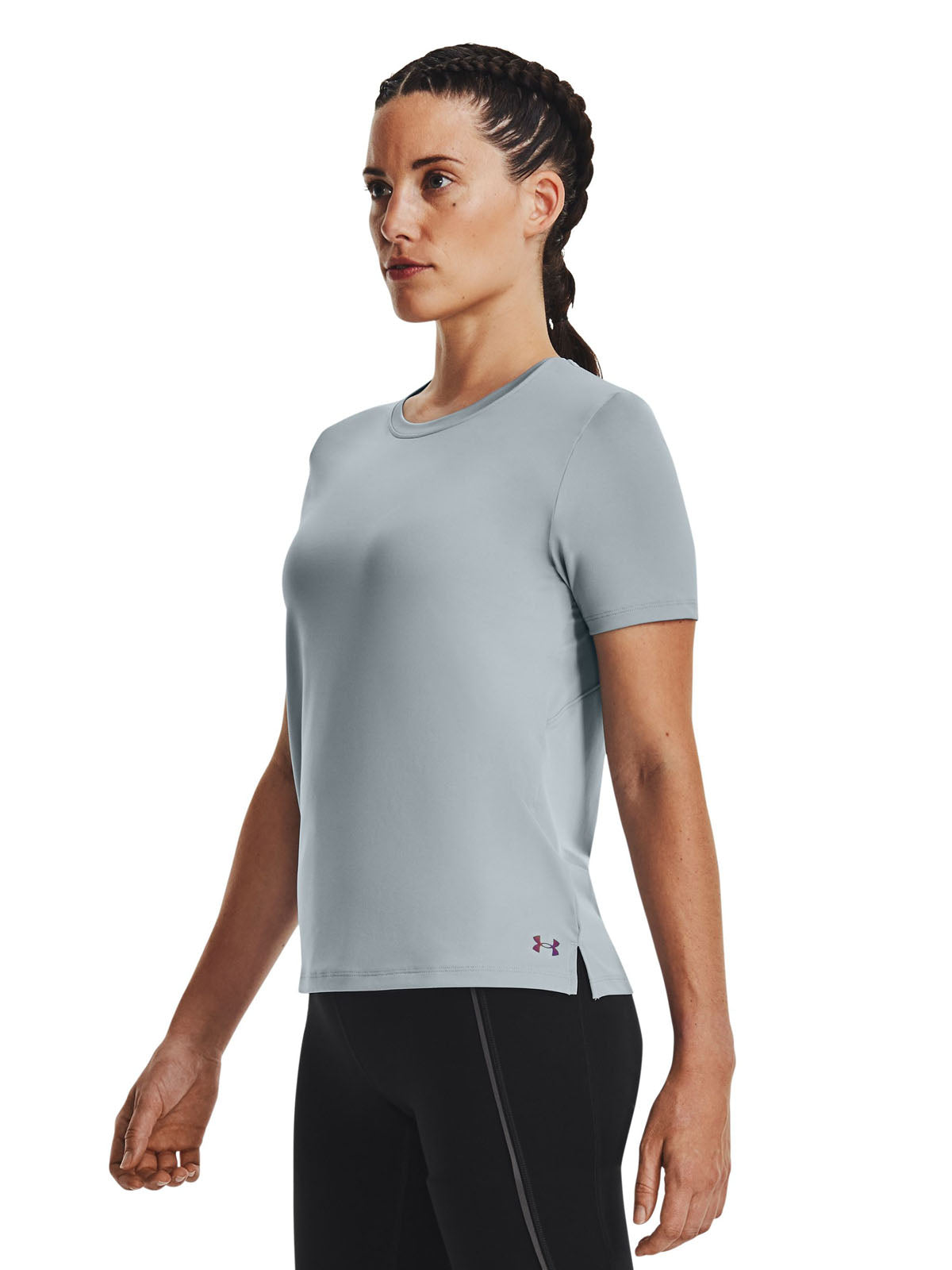 Polera Manga corta UA RUSH Vent para mujer