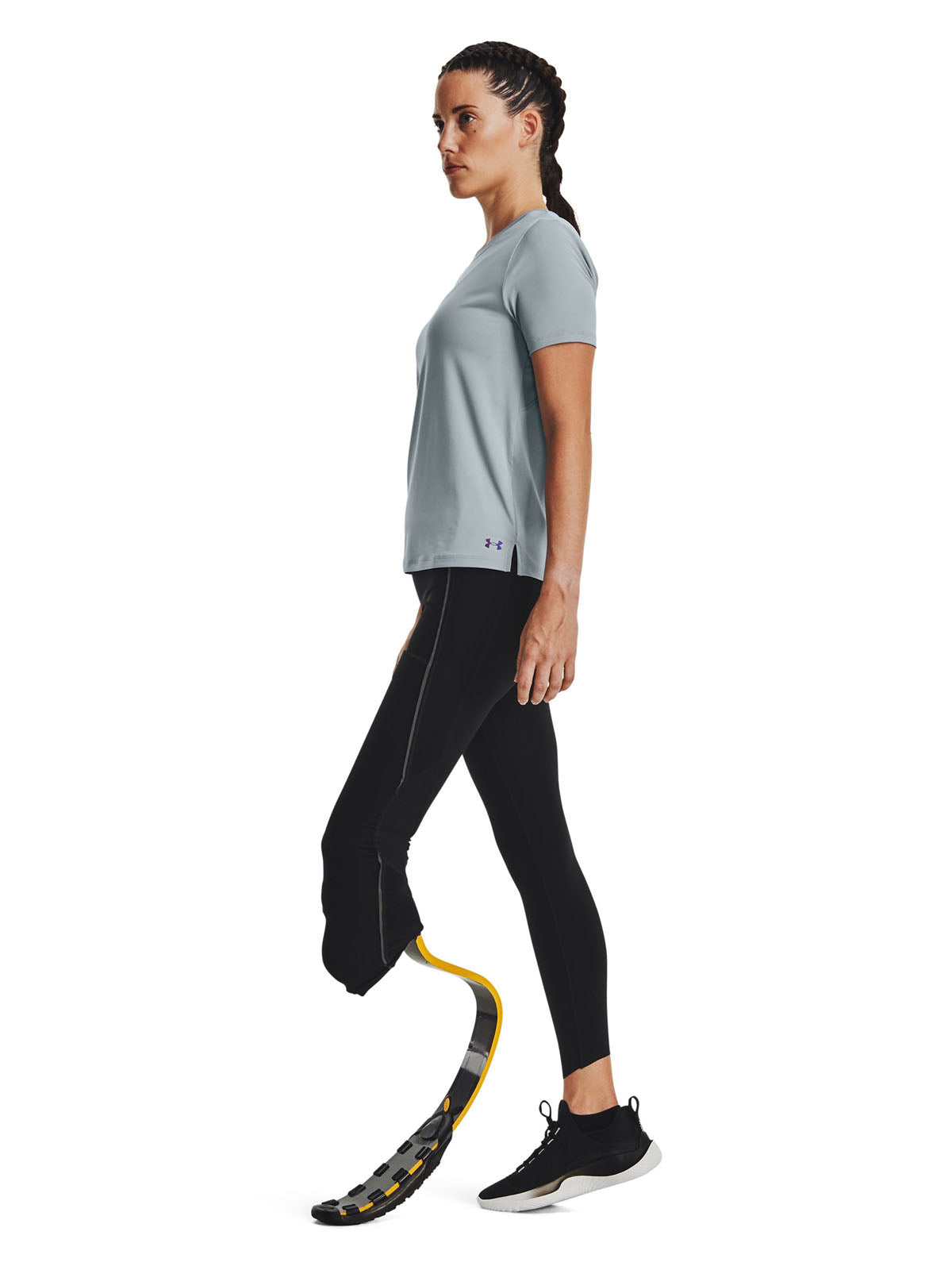 Polera Manga corta UA RUSH Vent para mujer