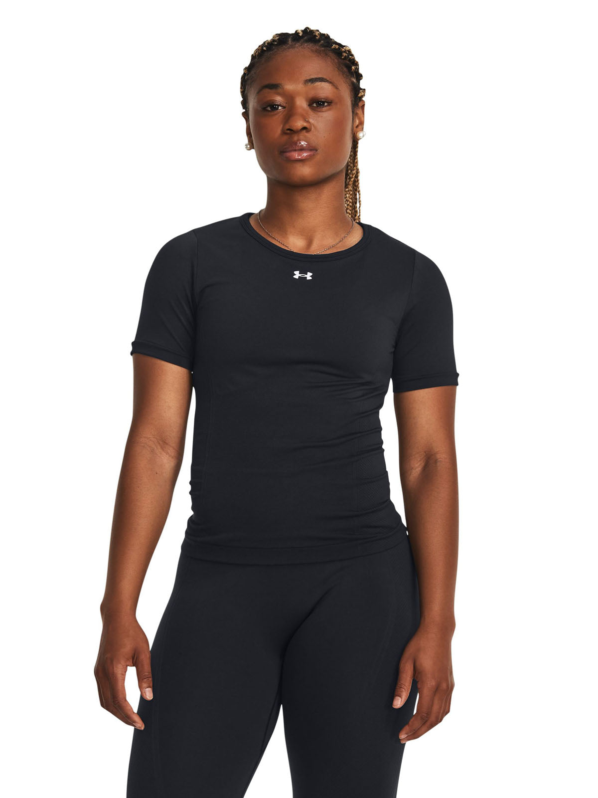 Polera manga corta UA Vanish Seamless para mujer
