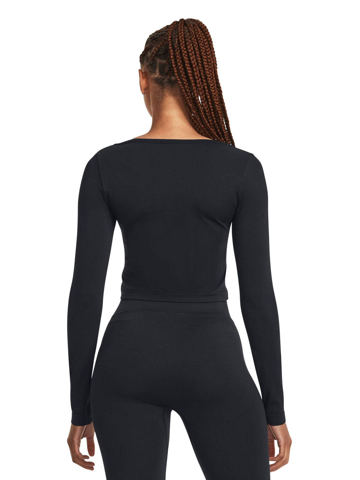 Polera manga larga sin Seamless UA Train para mujer