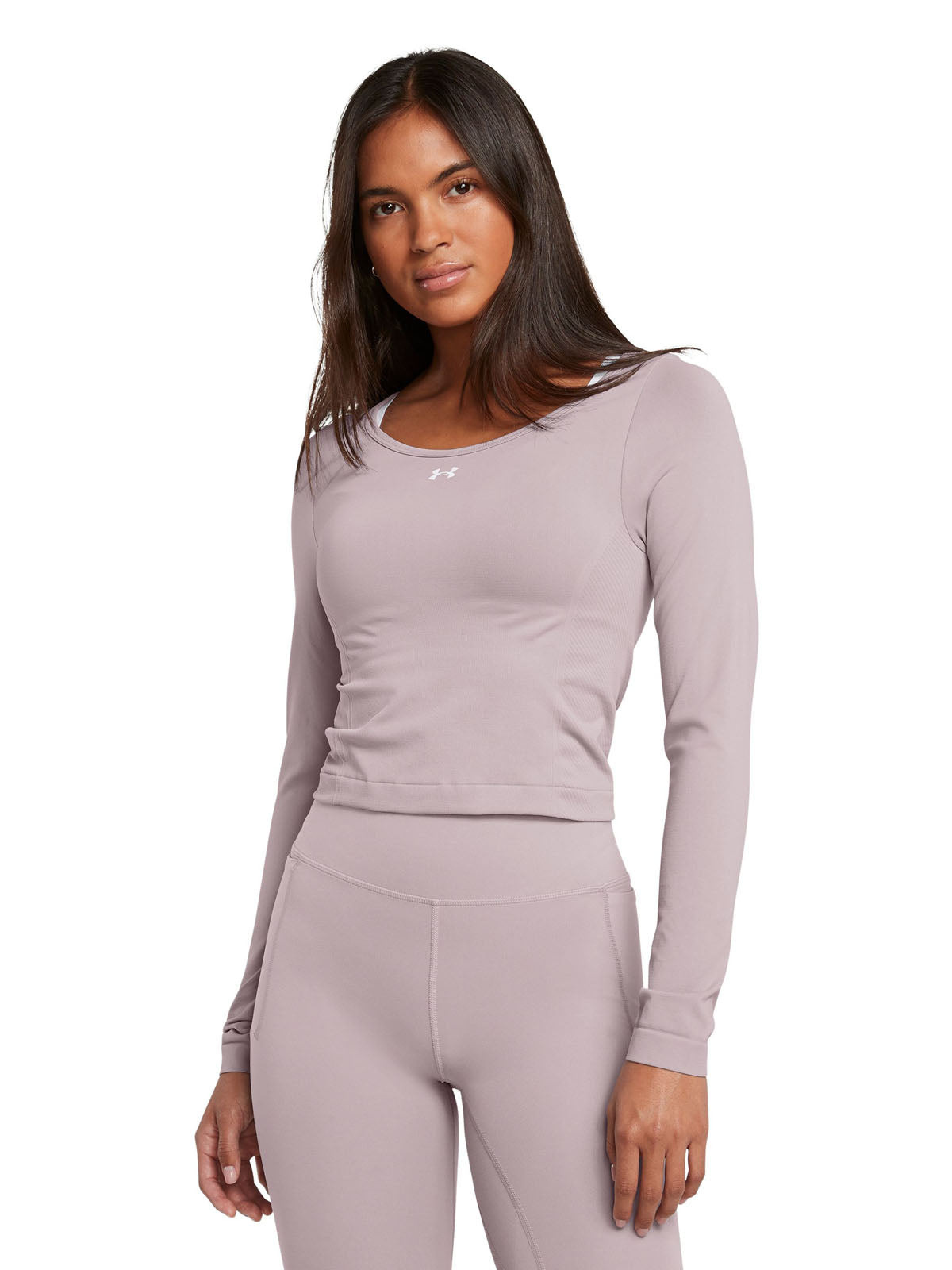Polera manga larga UA Vanish Seamless para mujer