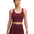 Peto de entrenamiento para Mujer Meridian Fitted Crop Rojo Under Armour