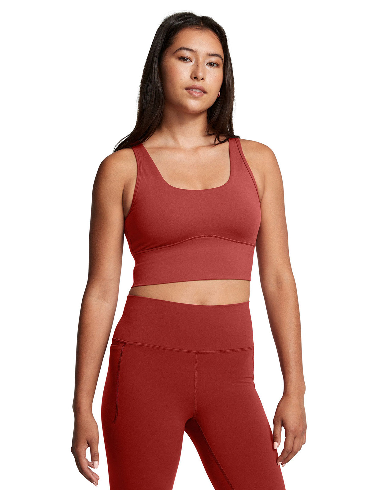 Polera sin mangas UA Crop Meridian para mujer