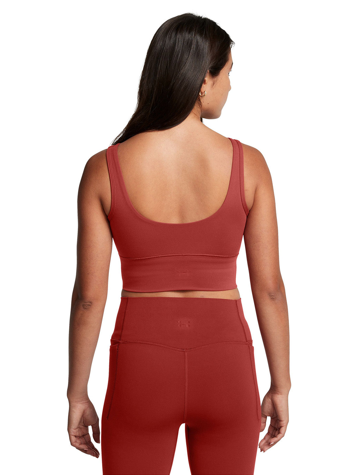 Polera sin mangas UA Crop Meridian para mujer