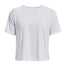 Polera manga corta Under Armour motion blanco para mujer
