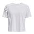 Polera manga corta Under Armour motion blanco para mujer