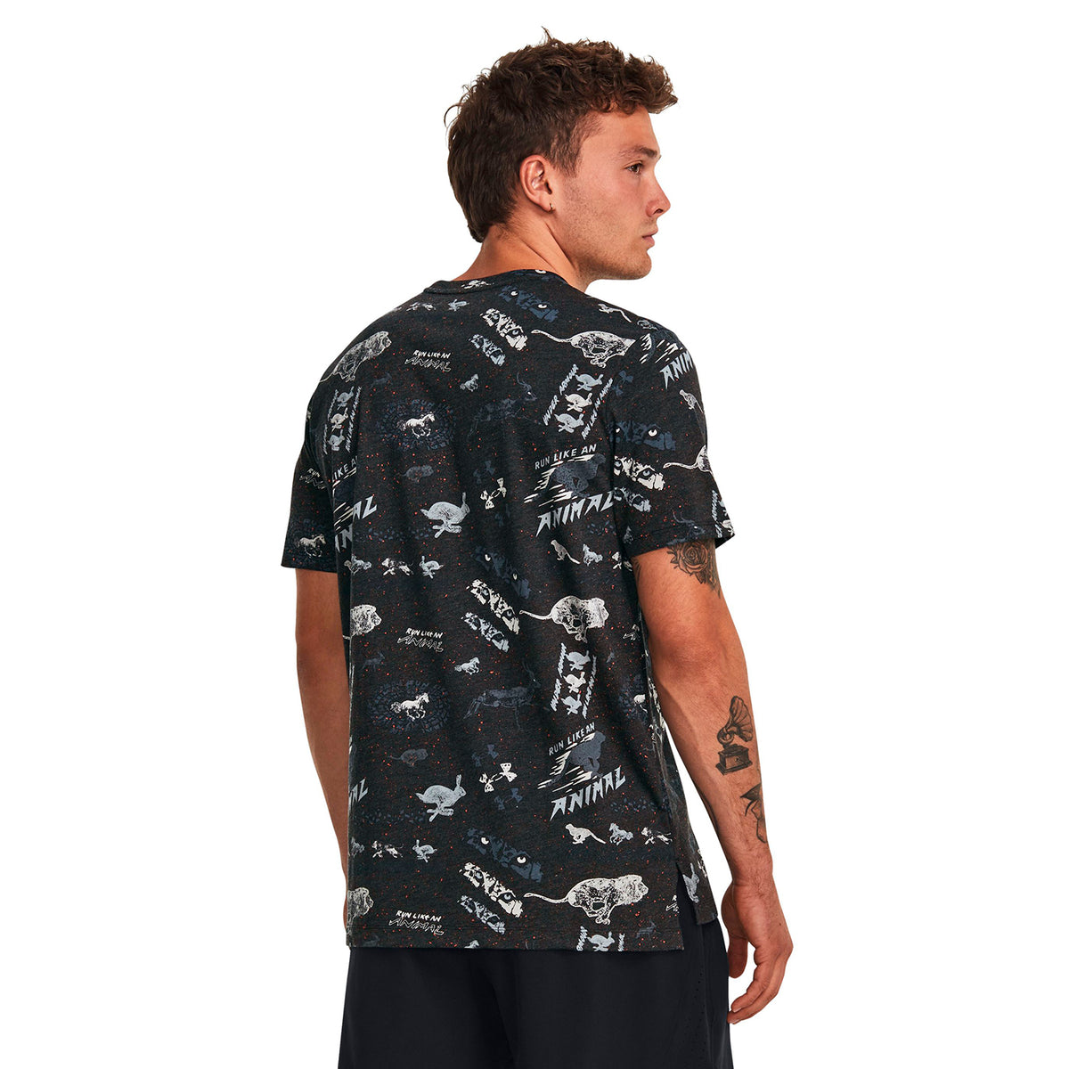 Polera Manga Corta Run para hombre Under Armour
