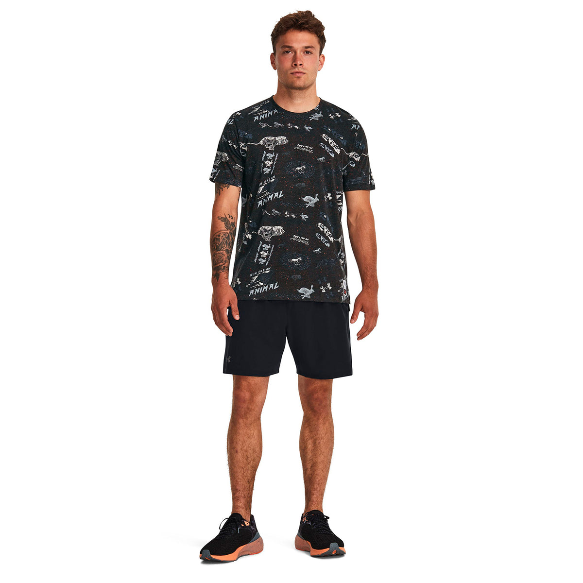 Polera Manga Corta Run para hombre Under Armour