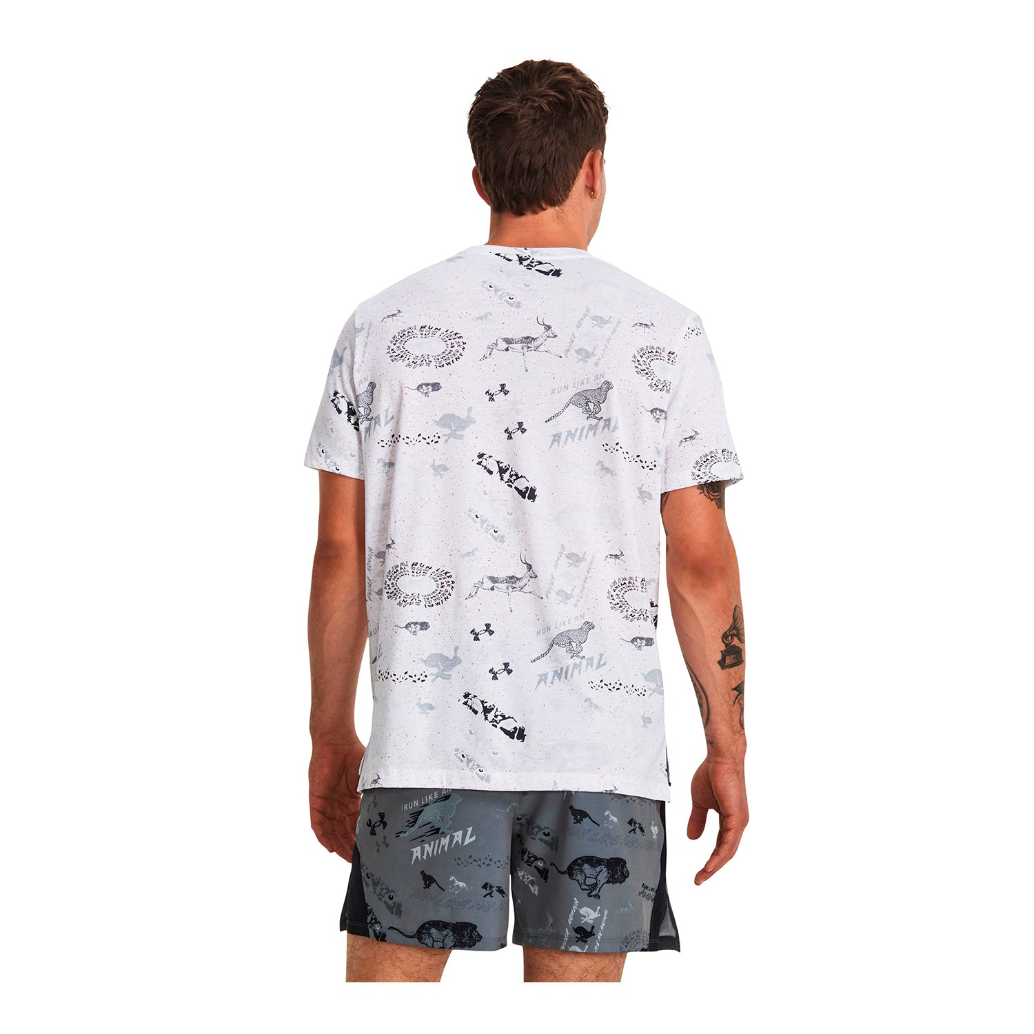 Polera Manga Corta Run para hombre Under Armour