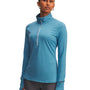 Polerón Running para Mujer Launch pro 1/2 Zip Azul Under Armour