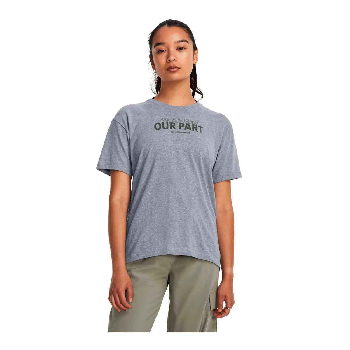 Polera manga corta We All Play para mujer Under Armour