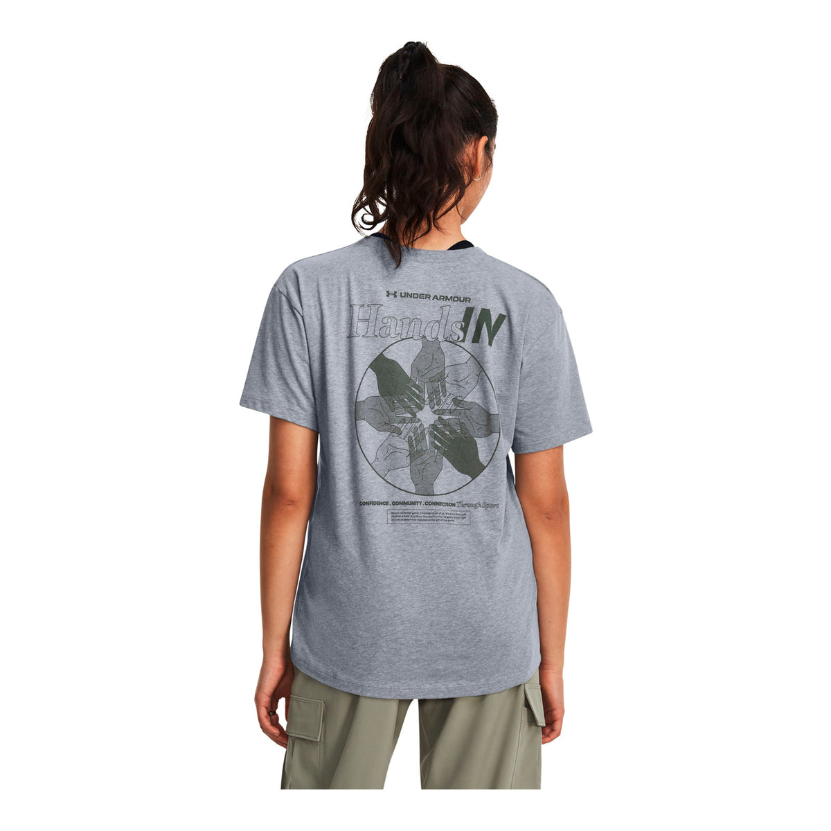 Polera manga corta We All Play para mujer Under Armour